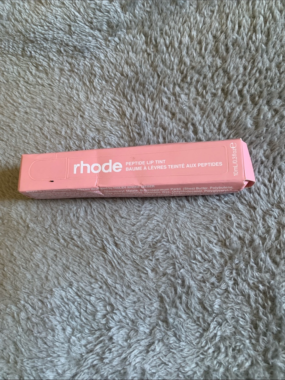 RHODE Peptide Lip Tint – Pink Boxed Shade